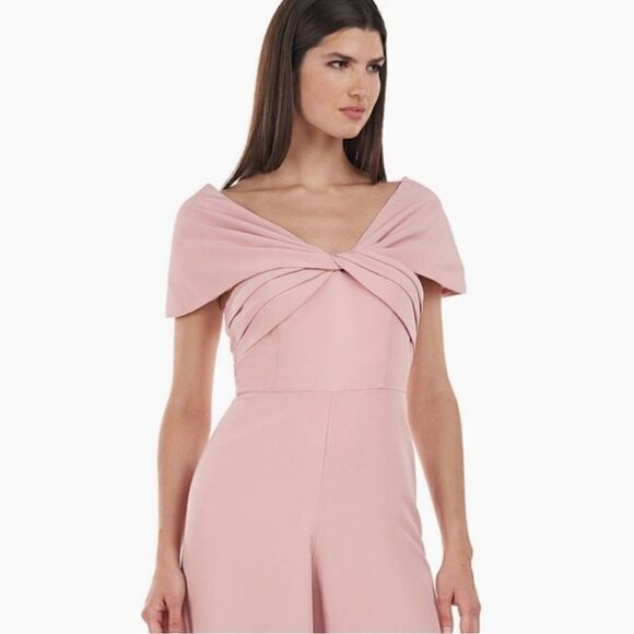 JS Collections SYLVIA TWIST JUMPSUIT 8 NWT - Picture 3 of 10